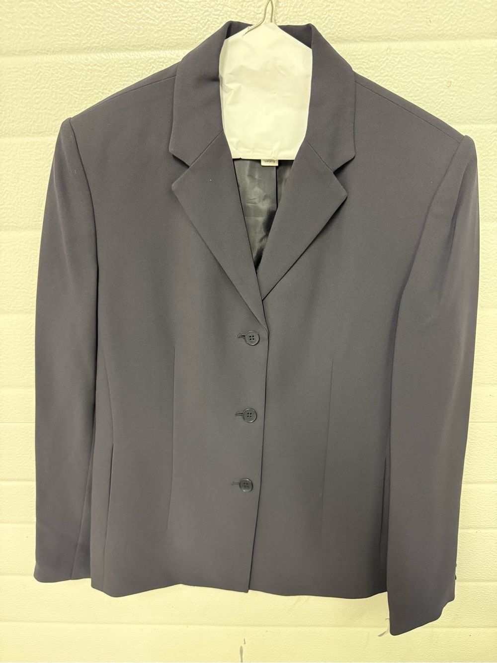 Talbots Women's Gray Blazer Jacket - Classic Professional Suit Coat